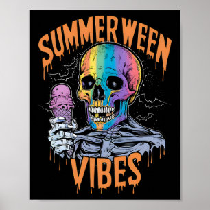 SommerHalloween Summer Party Kostüm Funny Su Poster