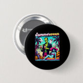 SommerHalloween Zombie Frankenstein Bo Button (Vorne & Hinten)