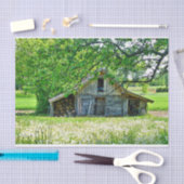 Sommerhaus mit Stapeln und Löwenfeld Seidenpapier (Handwerk)