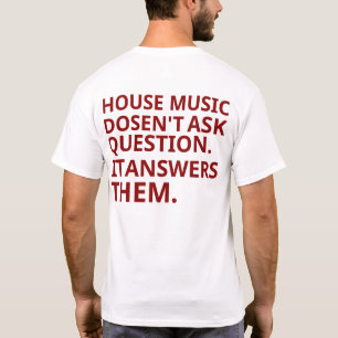 Sommerhaus-Musik-Chic-T-Shirt T-Shirt