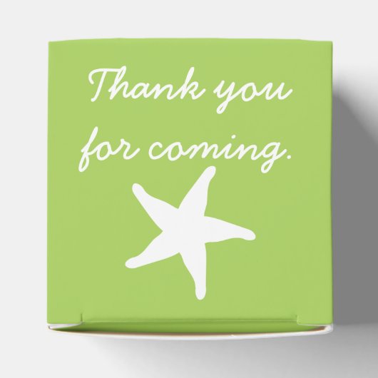 Sommerhäuschen in der "Peridot Gefälligkeitsbox" Geschenkschachtel (Oben)