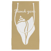 Sommerhäuser in Sandbeutel Kleine Geschenktüte (Vorderseite)