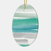 Sommerhimmel Keramik Ornament (Links)