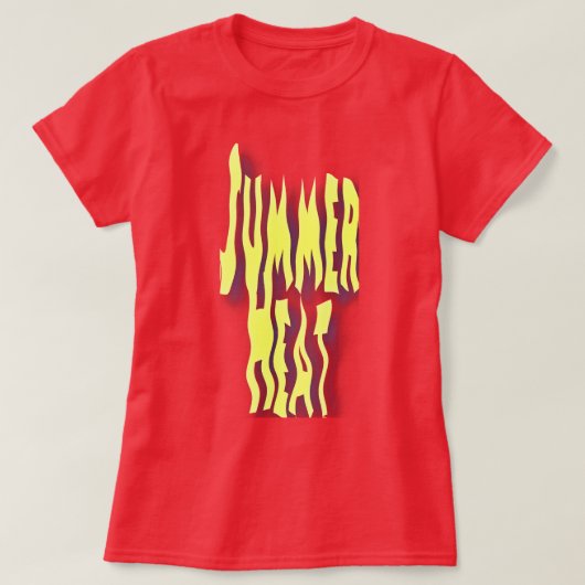 Sommerhitze Damen T-Shirt (Design vorne)