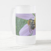 Sommerhitze Mattglas Bierglas (Vorderseite Links)