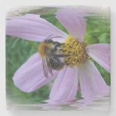 Sommerhitze Steinuntersetzer (Vorderseite)