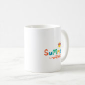Sommerhitze und Sonne Kaffeetasse (VorderseiteRechts)