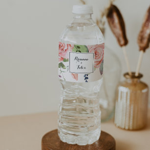 Sommerhitze Wasserflaschenetikett