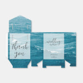 Sommerhochzeit am Ozean des blauen Meerwassers Geschenkschachtel (Ungefaltet)