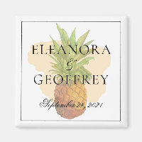 Sommerhochzeit der Ananas