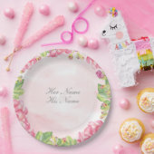 Sommerhochzeit der Blume Pappteller (Party)