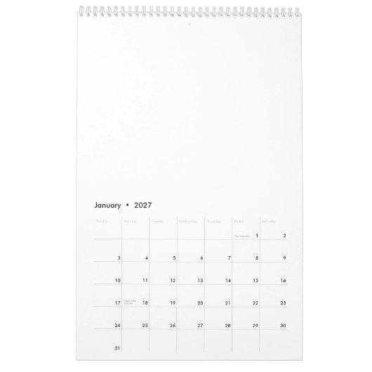 Sommerhochzeit der Rose Kalender (Jan 2027)