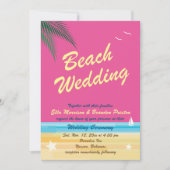 Sommerhochzeit Einladung (Vorderseite)