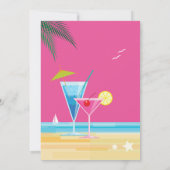 Sommerhochzeit Einladung (Rückseite)