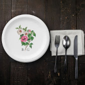 Sommerhochzeit im tropischen Hibiskus Pappteller