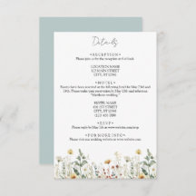 Sommerhochzeit in der Wildblume