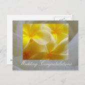 Sommerhochzeit Postkarte (Vorne/Hinten)