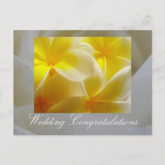 Sommerhochzeit Postkarte (Vorderseite)