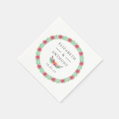 Sommerhochzeit Serviette (Ecke)