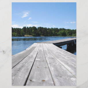 Sommeridyll auf einem einsamen schwedischen Fjord