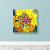 Sommerjuwelen Leinwanddruck (Insitu (Holzboden))