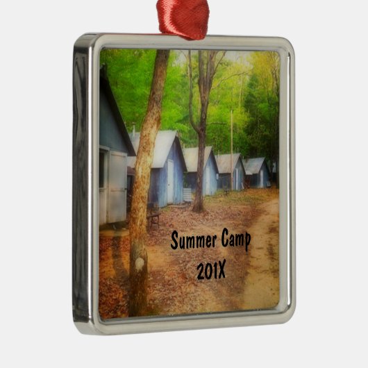 Sommerkabinen Silbernes Ornament (Rechts)