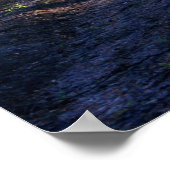 Sommerkämme, die die Schmutzstraße abdecken Poster (Ecke)