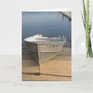SOMMERKARTE: Boot at Lake Harriet_ Card Karte