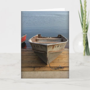 SOMMERKARTE: Lake Harriet, "Boat", Mpls, MN_ Card Karte