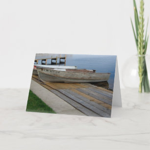SOMMERKARTE: Lake Harriet, 'Boats Docked'_ Card Karte