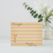 Sommerkarte Postkarte (Stehend Vorderseite)