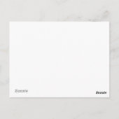 Sommerkarte Postkarte (Rückseite)