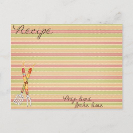 Sommerkarte Postkarte (Vorderseite)