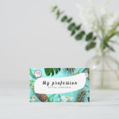 Sommerkarte Visitenkarte (Stehend Vorderseite)