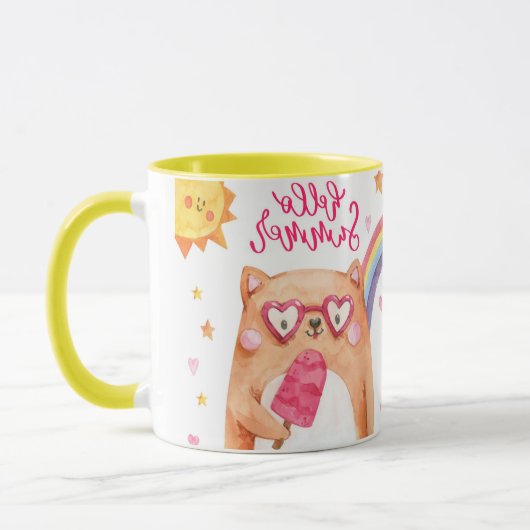 Sommerkatze Tasse (Links)