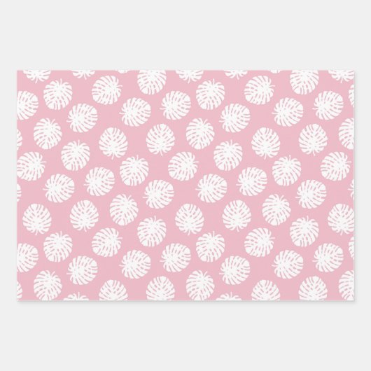 Sommerkatze Tropenbaum Geschenkpapier Set (Vorderseite 3)