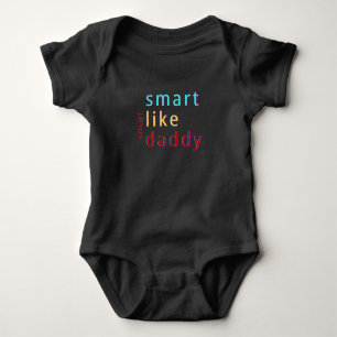 Sommerkids klug wie Daddy Kleinkind Baby Strampler