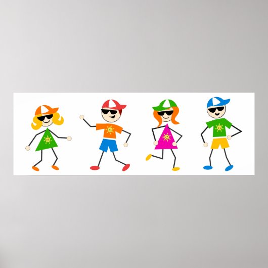 Sommerkinder Poster (Vorne)