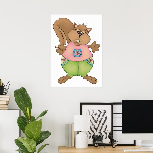 Sommerkirsche Poster (Heimbüro)