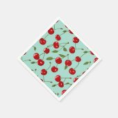 Sommerkirschen Serviette (Ecke)