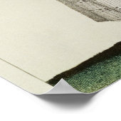 Sommerkleid, Modeplatte aus "Incroyables et m Poster (Ecke)