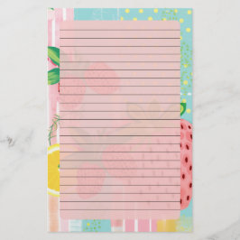 Sommerkleidung Briefpapier