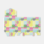 Sommerkleidung, buntes Mosaik Geschenkschachtel (Ungefaltet)