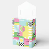 Sommerkleidung, buntes Mosaik Geschenkschachtel (Geöffnet)