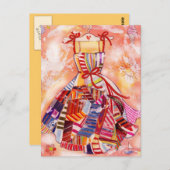 Sommerkleidung Postkarte (Vorne/Hinten)