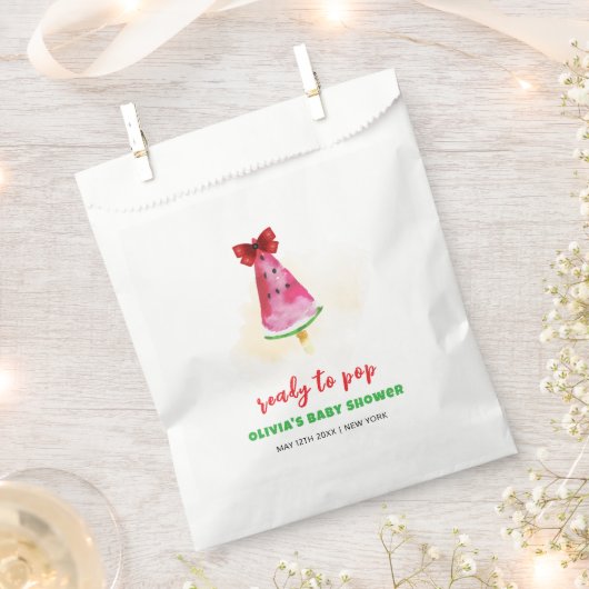 Sommerkleidung zum Pop Eiscreme-Babydusche Geschenktütchen (Ausgeschnitten)