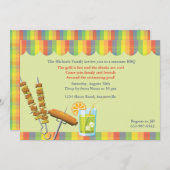 Sommerkocheinladung Einladung (Vorne/Hinten)