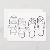 Sommerkollektion Postkarte (Vorne/Hinten)