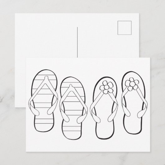 Sommerkollektion Postkarte (Vorne/Hinten)