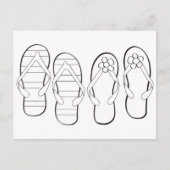 Sommerkollektion Postkarte (Vorderseite)